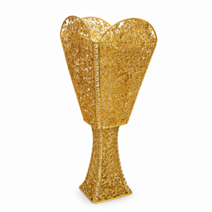 Imperial Crown Luxury Bakhoor Burner – Premium Golden Electric Oud & Incense Burner for Home Décor & Gifting